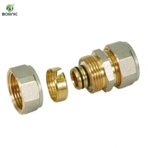 Push-to-lock fittings with 1/4" to 1" NPT sizes. Withstands 150 PSI continuous airflow.