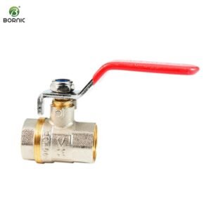 Lead-free brass ball valve