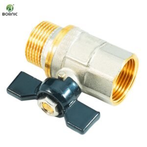 Brass ball valve for irrigation systems