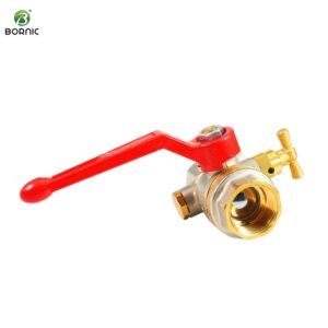Threaded brass ball valve