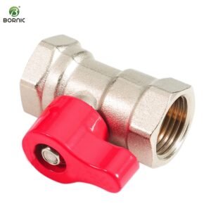 Brass ball valve for marine applications