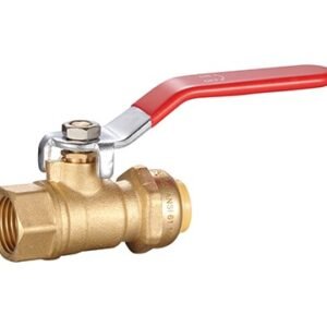 Brass ball valve for chemical plants