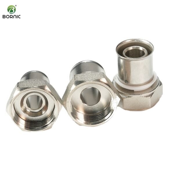 Corrosion resistant brass press fittings